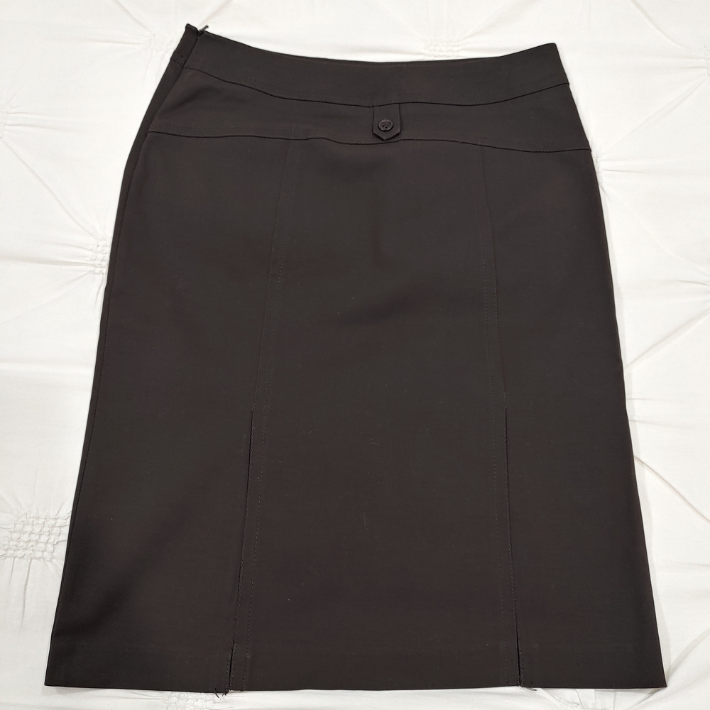 Jacob Chocolate Brown Pencil Skirt. Size 7/8